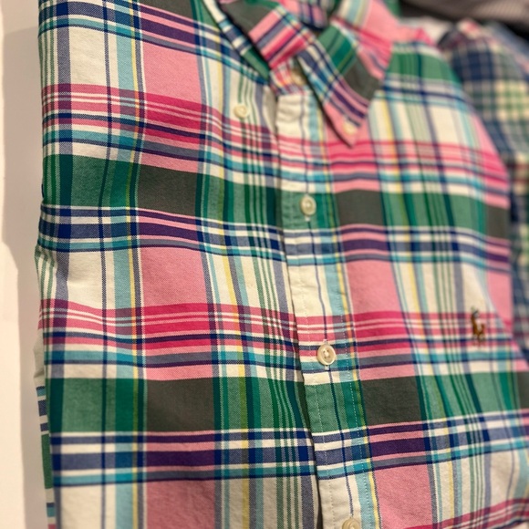 FOUR Polo Ralph lauren sport shirt button down size large - Picture 5 of 9